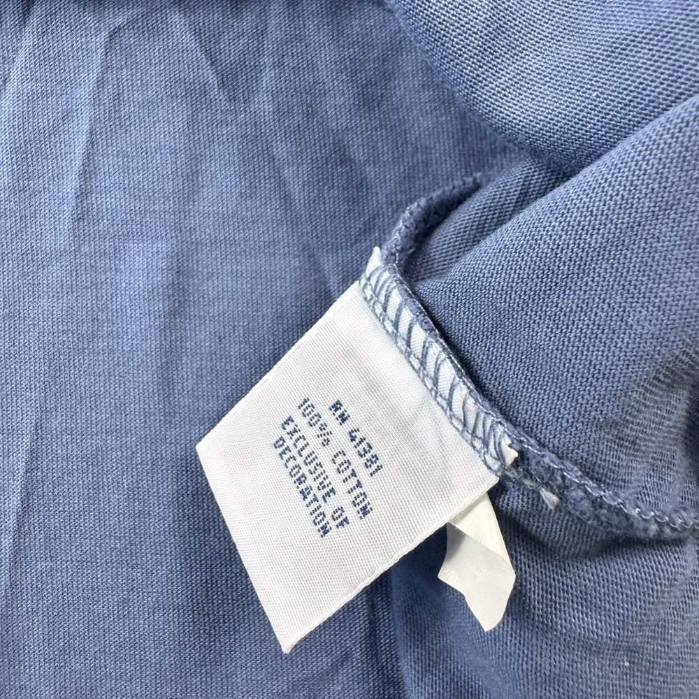 Polo Ralph Lauren Blue Pony Horseman Pocket S/S Cotton T Shirt Size 2XL NWT